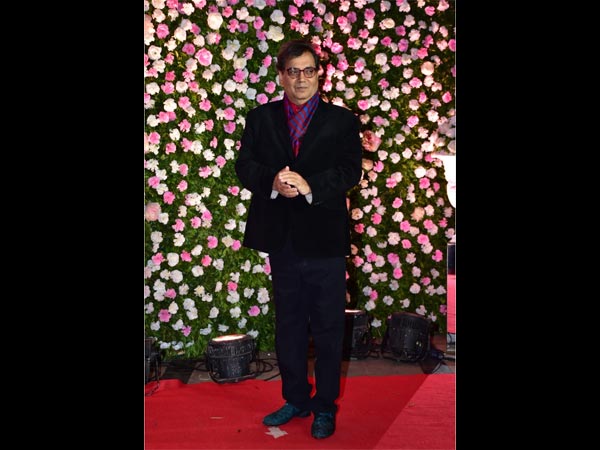 Producer Subhash Ghai Attends The Reception