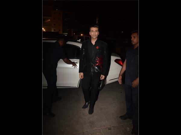 Karan Johar Attends The Bash