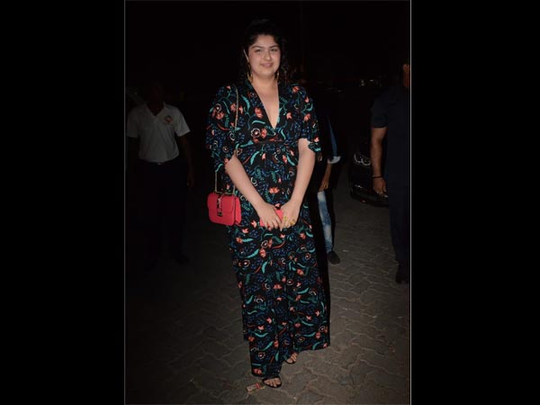 Anshula Kapoor At Her Uncle's Birthday Bash