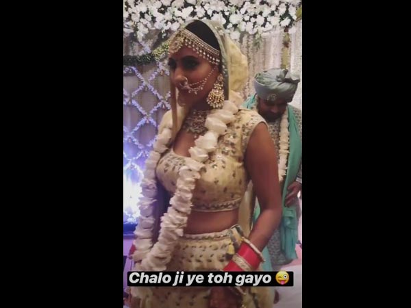 Additi Gupta Performing The Wedding Ritual