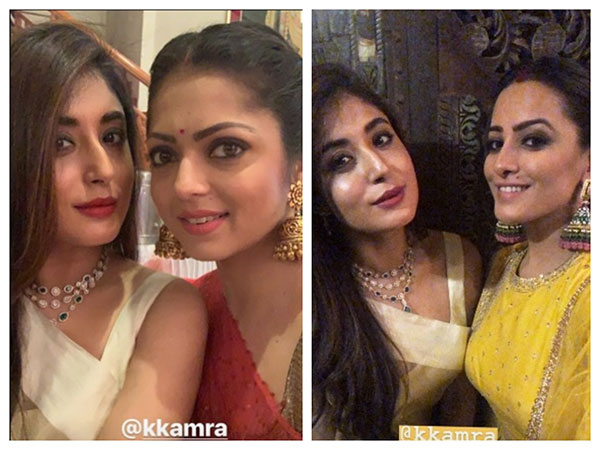 Anita & Drashti With Kritika Anita & Drashti With Kritika