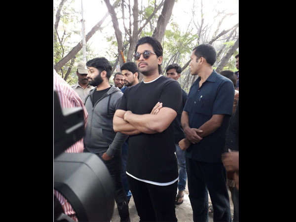 Allu Arjun Fulfils His Duty