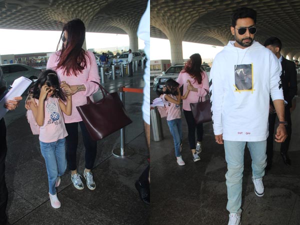 The Bachchans Spotted At The Airport The Bachchans Spotted At The Airport