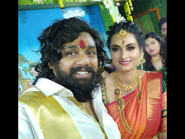 Haripriya With The Couple Haripriya With The Couple