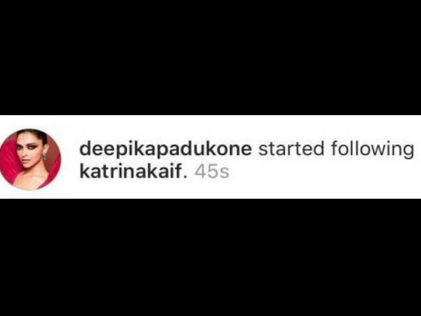 Deepika Extends An Olive Branch Deepika Extends An Olive Branch