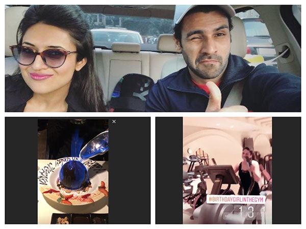 Divyanka Rings In Her Birthday With Her Husband!