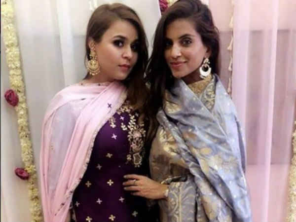 Ginni Looks Radiant In Purple Dress