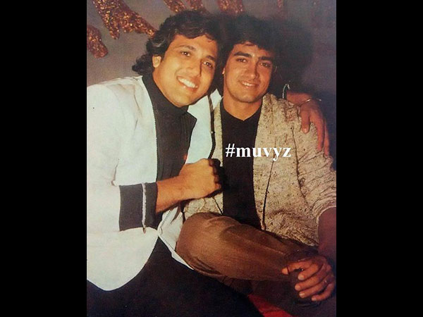 Govinda And Aamir Khan Go All Smiles