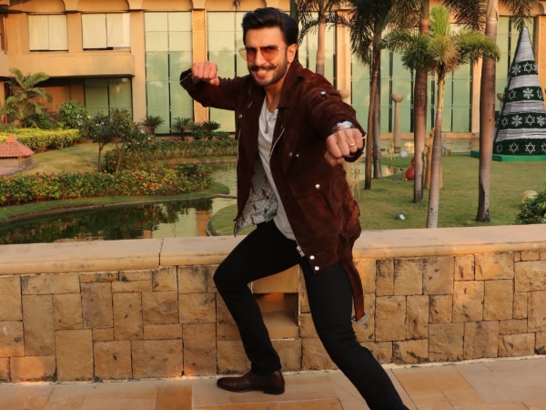 Ranveer In Simmba Mode