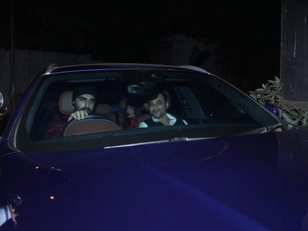 Arjun & Malaika Arrive Together