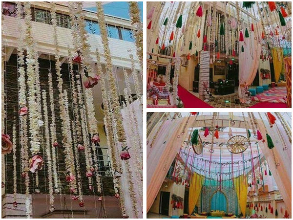 Mehendi Venue Looks Vibrant