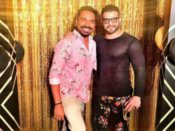 Mushtaq With Karan Patel