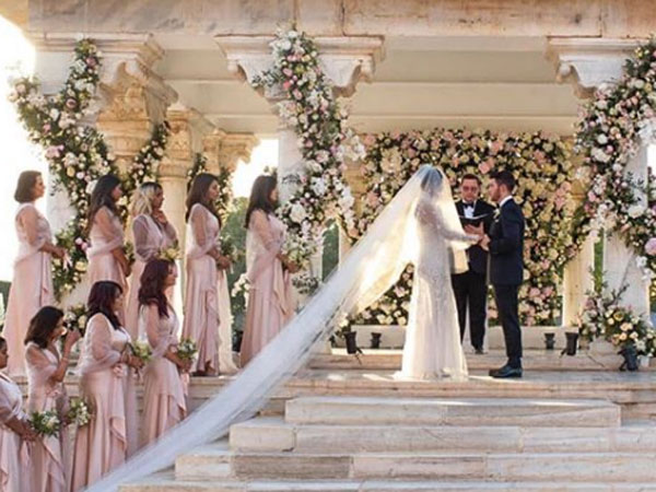 Nick Just Couldn't Take His Eyes Off His Bride