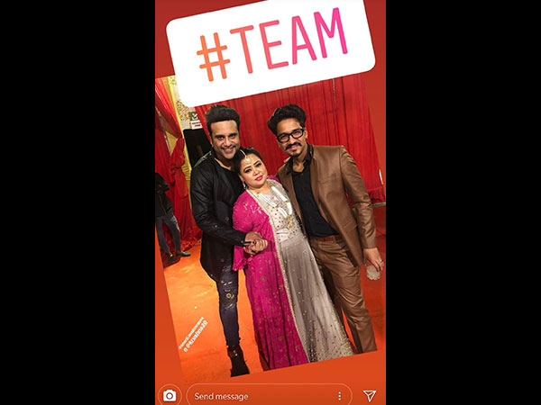 Team Bharti Cheer Kapil-Ginni Team Bharti Cheer Kapil-Ginni