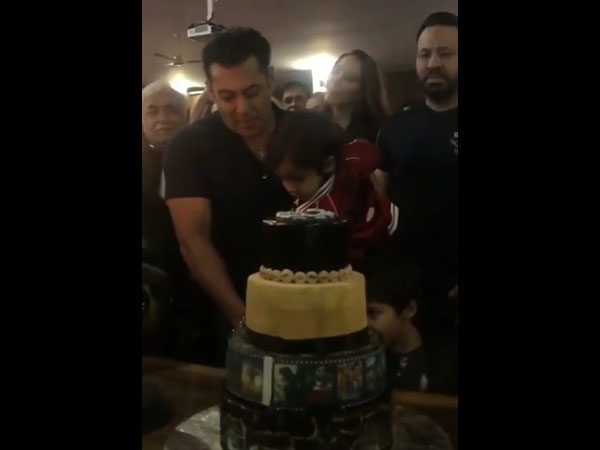 Salman Gets Into The Celebratory Mood