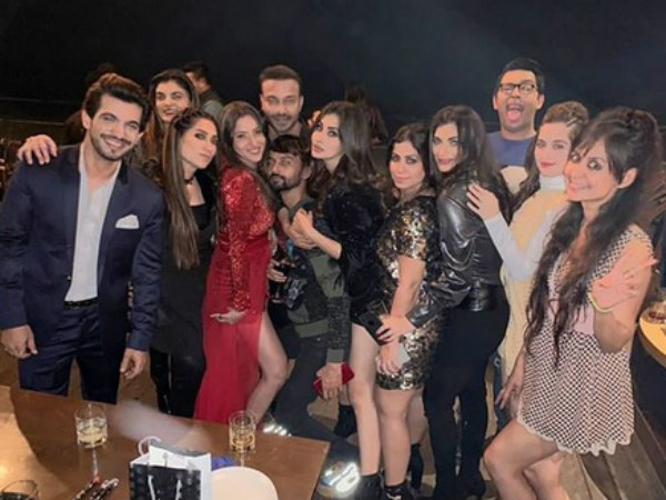 Mouni Wishes Ankita; BF Vicky Spotted!