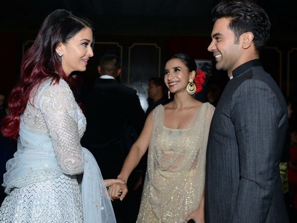 Aishwarya Meets & Greets Rajkummar Rao 