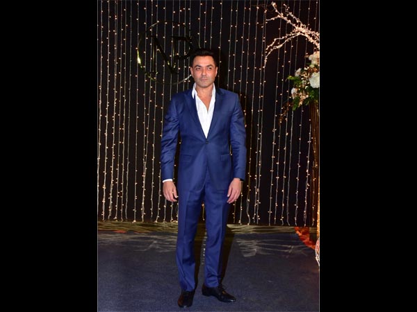 Bobby Deol At Nickyanka Reception Bobby Deol At Nickyanka Reception