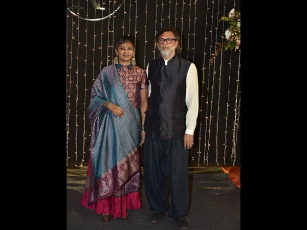 Director Rakeysh Omprakash Mehra With Wife