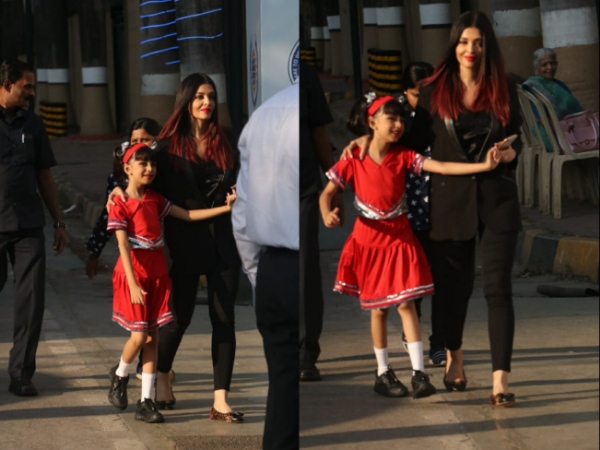 Aardhya Looks Super Excited