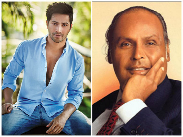 Varun Dhawan To Play A Young Dhirubhai Ambani In Salman Khan's Bharat