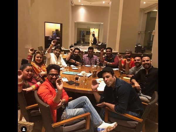 Kapil & Ginni’s First Lohri Post Marriage Kapil & Ginni’s First Lohri Post Marriage