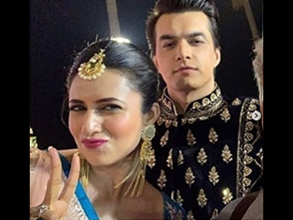 Divyanka Tripathi At Mohsin Sister's Wedding Reception