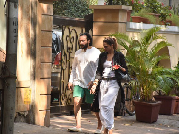 Taimur's Dad Saif Also Got Papped!