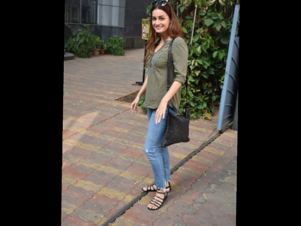 Dia Mirza Snapped Outside Book Store