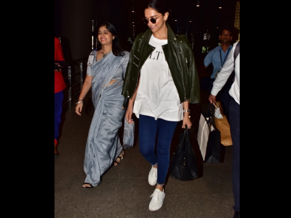 Deepika Returns From Airport Deepika Returns From Airport