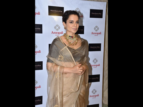 Kangana Looks Totally Royal At Amrapali Manikarnika Collection Unveiling Kangana Looks Totally Royal At Amrapali Manikarnika Collection Unveiling