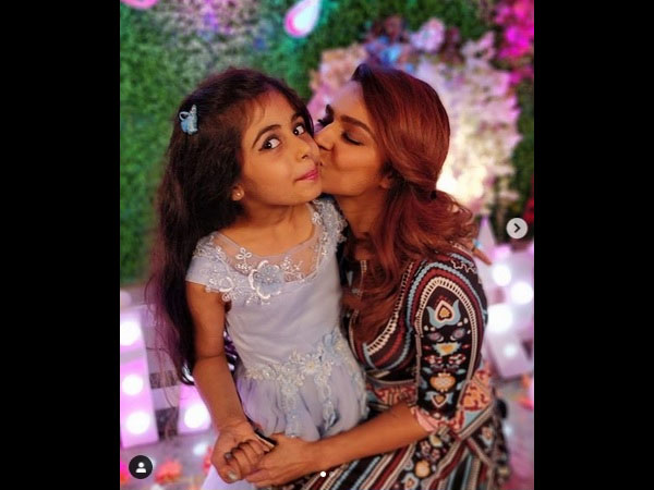 Aashka Goradia With The Birthday Girl