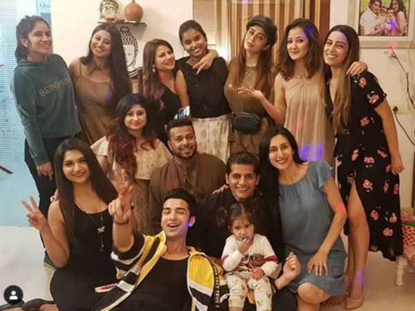 Karanvir Hosts New Year Party
