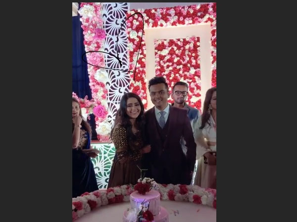 The Couple Cut The Cake