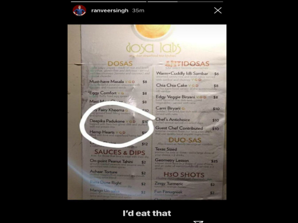 Ranveer Singh Had A Spicy Reaction