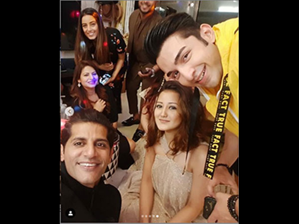 Roshmi With BB 12 Contestants