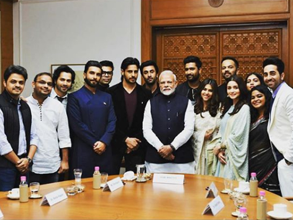 Last Week A Bunch Of Young Talent From Bollywood Met With PM Modi