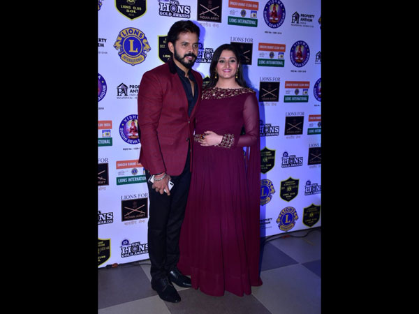 Sreesanth With Wife Bhuvneshwari