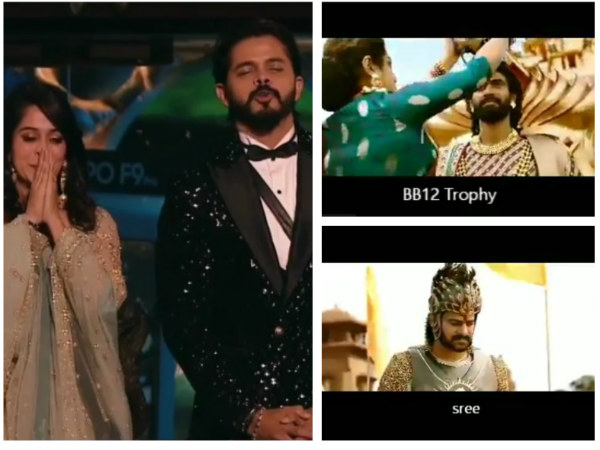 Sreesanth Vs Dipika – Baahubali Vs Bhallaladeva