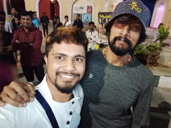 Pratham Chills With Sudeep
