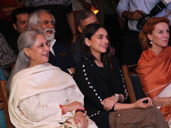 Jaya Bachchan & Aditi Rao Hydari Are Enjoying The Event