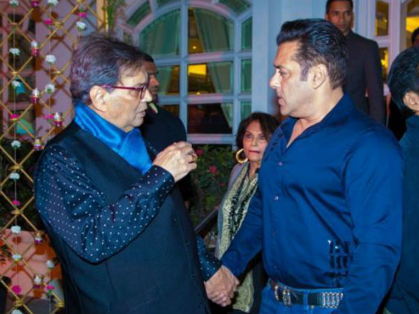 Salman With Subhash Ghai Salman With Subhash Ghai