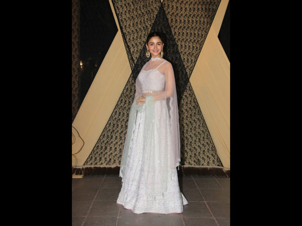 Alia Is A Vision In White!