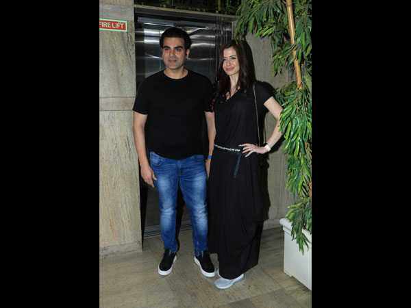 Arbaaz Khan With His Girlfriend Giorgia