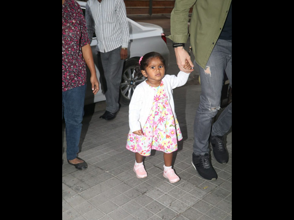 Sunny Leone's Baby Girl Nisha Also Attends The Kiddie Party