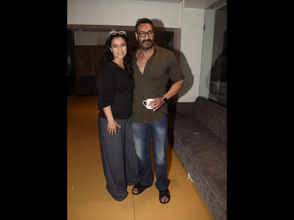 Kajol And Ajay Devgn Snapped At A Special Screening Of Total Dhamaal