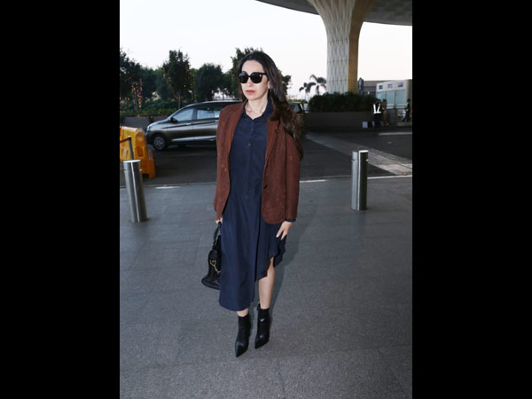 Karishma Kapoor Dons An Effortless Chic Look To The Airport Karishma Kapoor Dons An Effortless Chic Look To The Airport