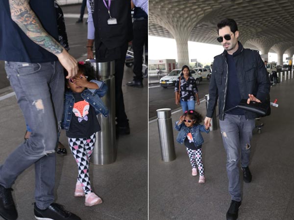 Nisha Kaur Weber Hides From The Cameras