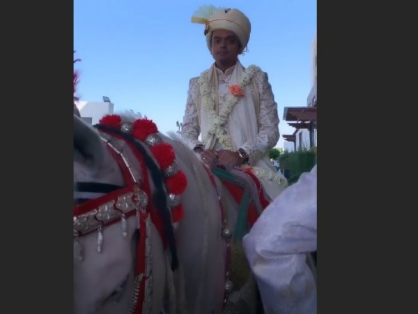 In Pic: Tapasvi On The Horse