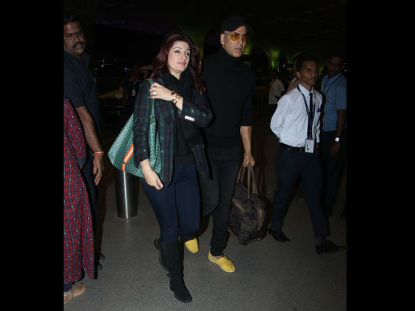 Twinkle & Akshay Twin In Black